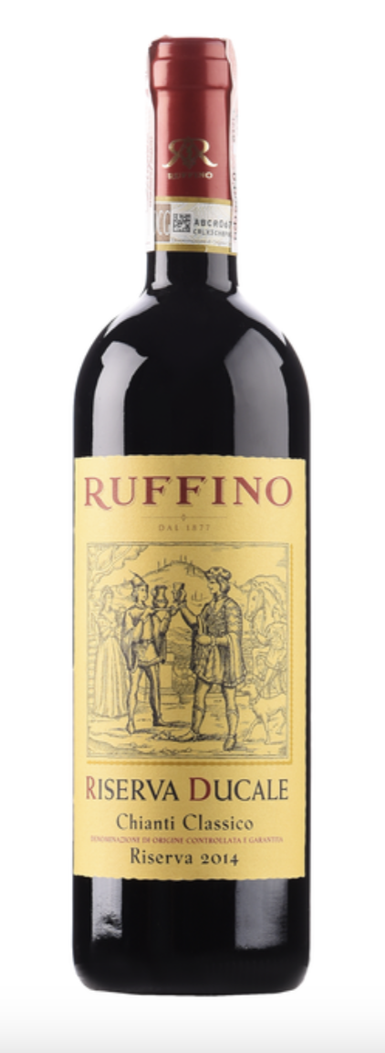 Вино Ruffino Різерва Дукалє сух/чер 0,75л Італ 13,5%